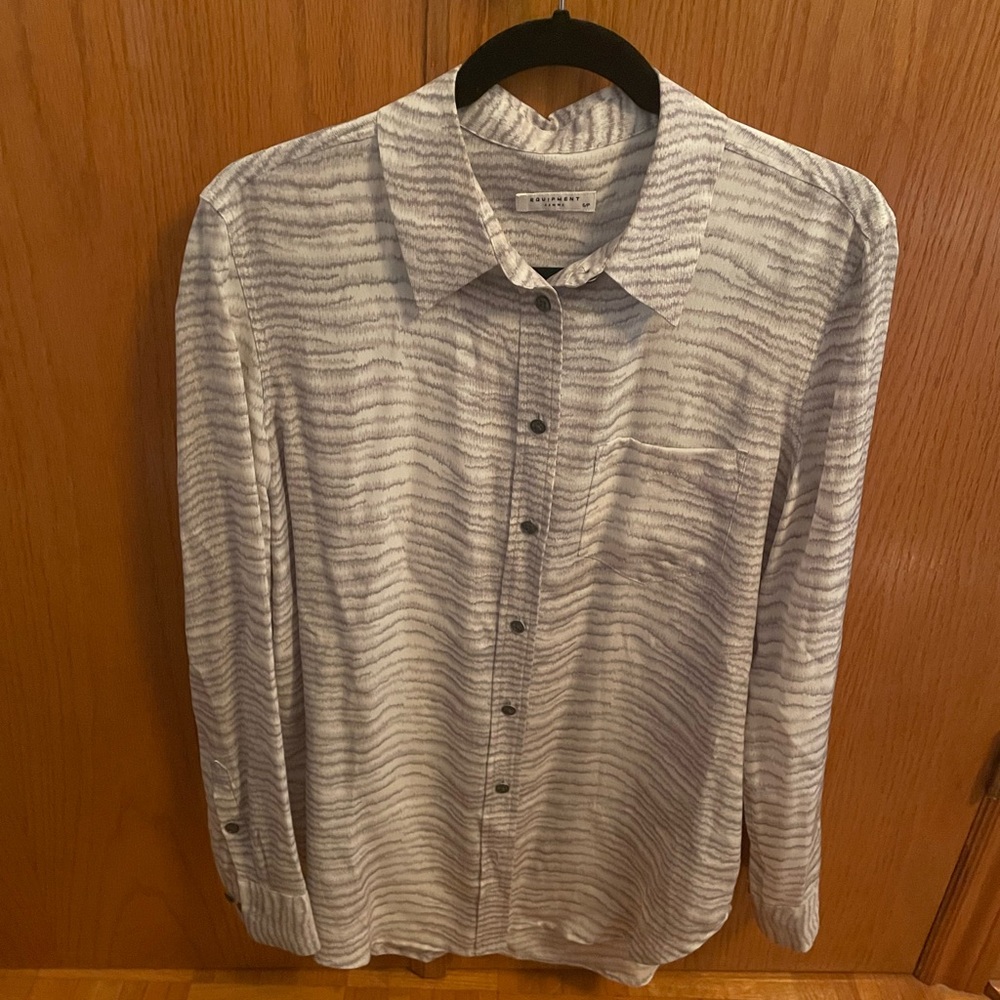 Equipment Silk Blouse